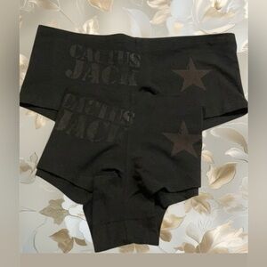 Travis Scott Black Adults Boxer Briefs Underwear Size Large 100% Cotton